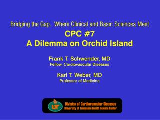 CPC #7 A Dilemma on Orchid Island