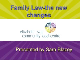 Family Law-the new changes