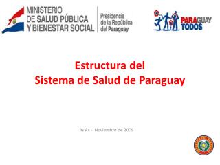 Ministerio de Salud Pública y Bienestar Social Estructura del Sistema de Salud de Paraguay
