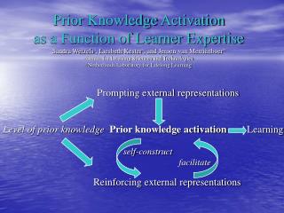 Prompting external representations