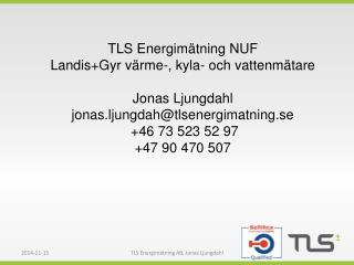 TLS Energimätning NUF