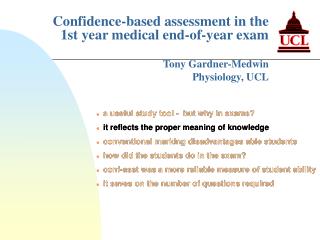 a useful study tool - but why in exams? it reflects the proper meaning of knowledge