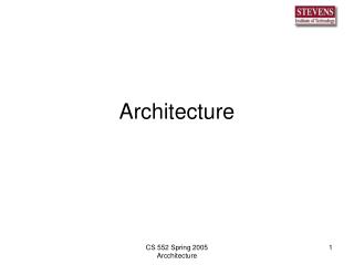 Architecture