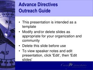 Advance Directives Outreach Guide