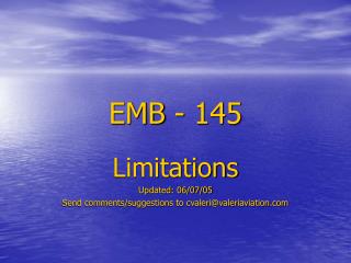 EMB - 145