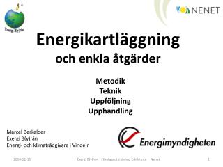 Energikartläggning och enkla åtgärder