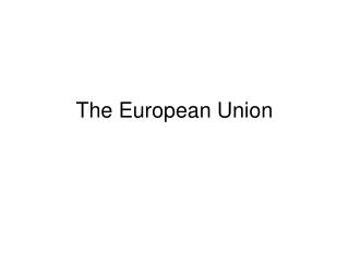 The European Union