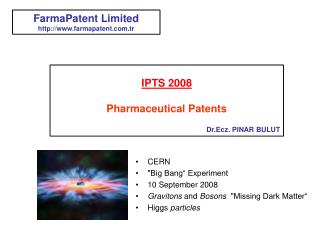 CERN &quot;Big Bang“ Experiment 10 September 2008 Gravitons and Bosons &quot;Missing Dark Matter“