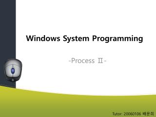 Windows System Programming