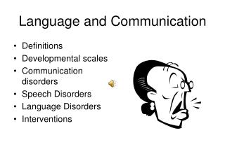 Language and Communication