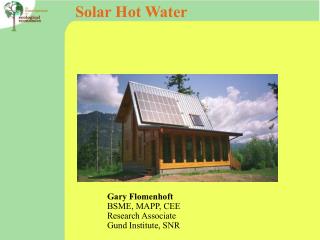 Solar Hot Water