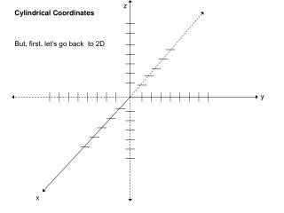 Cylindrical Coordinates