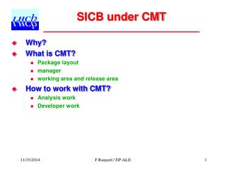 SICB under CMT