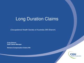 Long Duration Claims