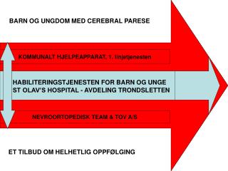 BARN OG UNGDOM MED CEREBRAL PARESE