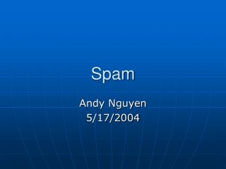 Spam