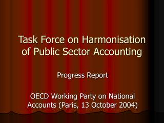 Task Force on Harmonisation of Public Sector Accounting