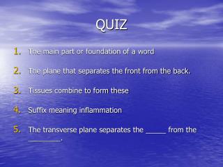 QUIZ