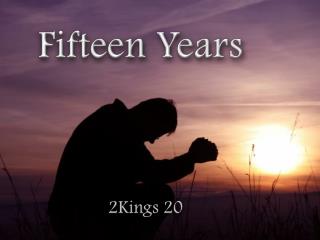 Fifteen Years