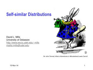 Self-similar Distributions