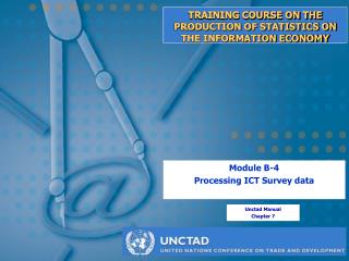 Module B-4: Processing ICT survey data