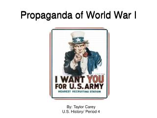 Propaganda of World War I