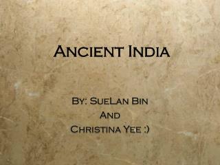 Ancient India