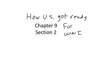 Chapter 9 Section 2