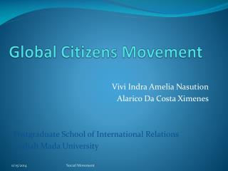 Global Citizens Movement