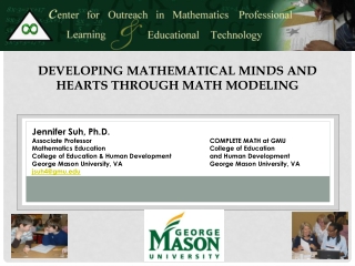 Developing Mathematical Minds and Hearts through Math Modeling