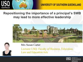 Repositioning the importance of a principal’s SWB may lead to more effective leadership