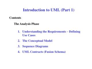 Introduction to UML (Part 1)