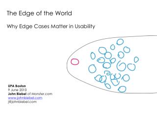 The Edge of the World