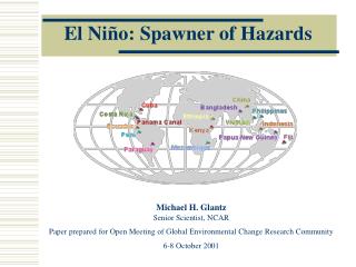 El Niño: Spawner of Hazards