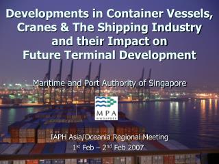 Maritime and Port Authority of Singapore