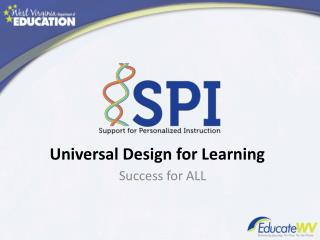 Universal Design for Learning