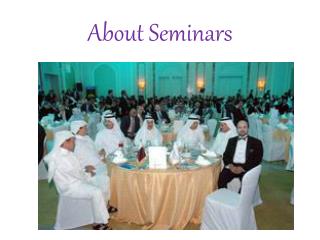 About Seminars