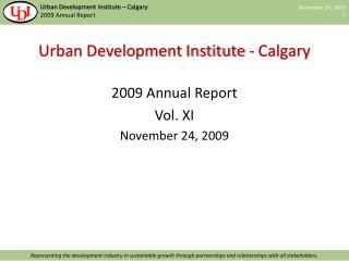 Urban Development Institute - Calgary