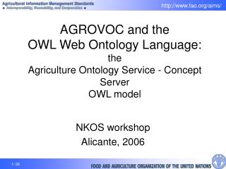 NKOS workshop Alicante, 2006