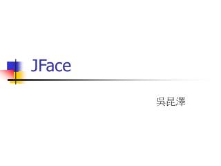 JFace