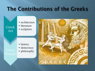 The Contributions of the Greeks