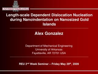 Length-scale Dependent Dislocation Nucleation during Nanoindentation on Nanosized Gold Islands