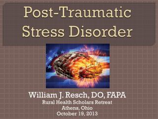 Post-Traumatic Stress Disorder