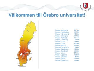 Välkommen till Örebro universitet!