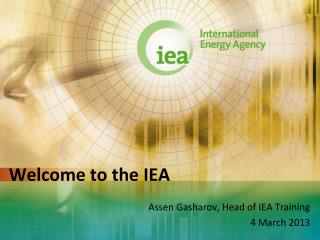 Welcome to the IEA