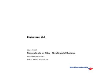 Endeavour, LLC