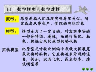 实物模型