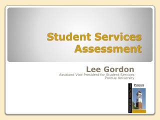 Student Services Assessment