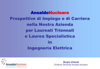 Il Nuovo Nucleare: Prospettive per le attività di Ricerca e Sviluppo