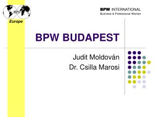 BPW BUDAPEST